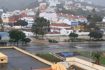 Filomena deja abundantes lluvias sobre Jinámar y en otras zonas de Telde/TA.